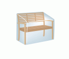 Funda cubre BANCO (165 x 65 x 90cm)
