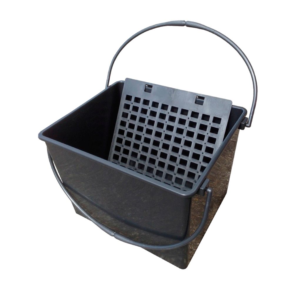 CUBETA PLÁSTICO 2 ASAS CON REJILLA