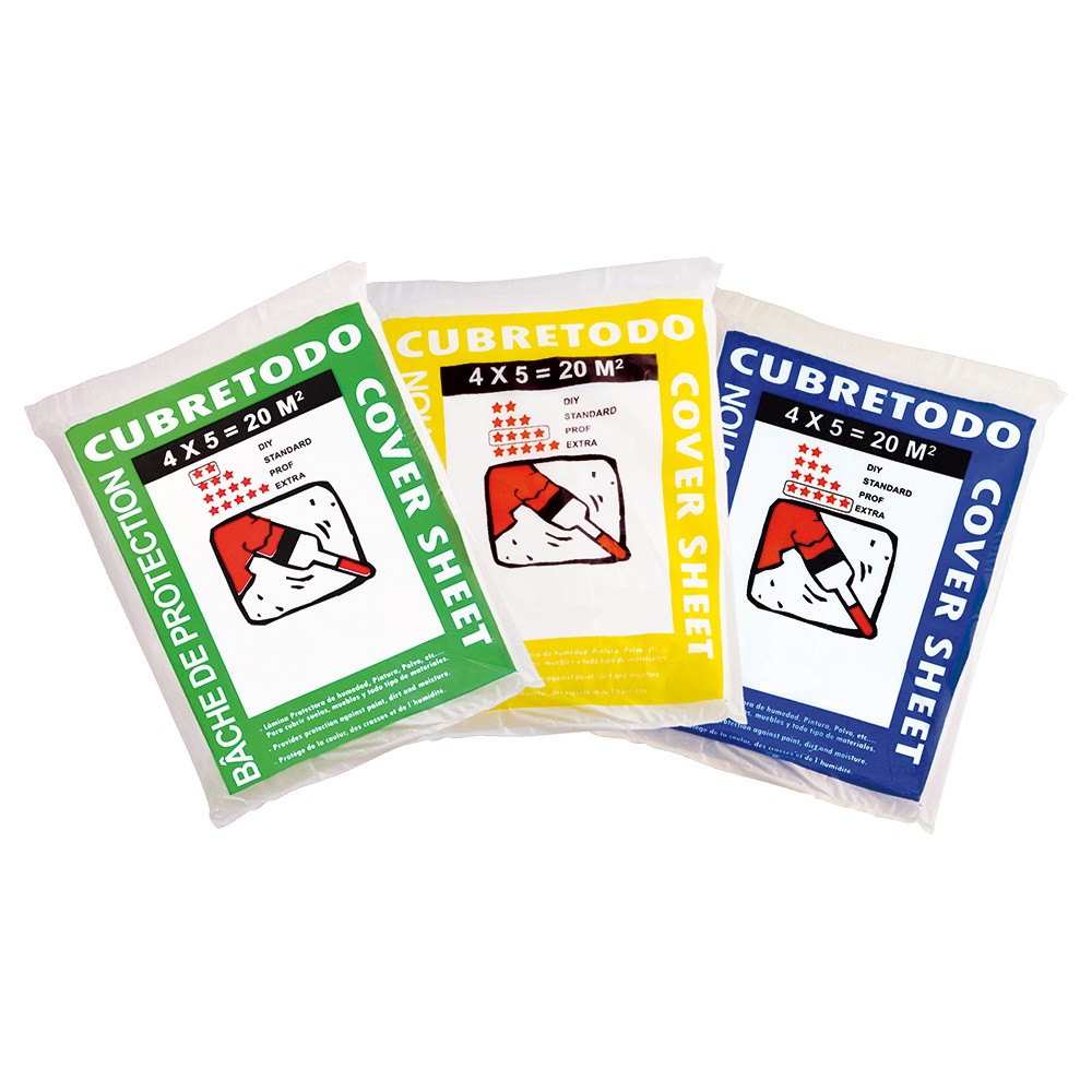 LÁMINA CUBRETODO - PLÁSTICO 4X5M