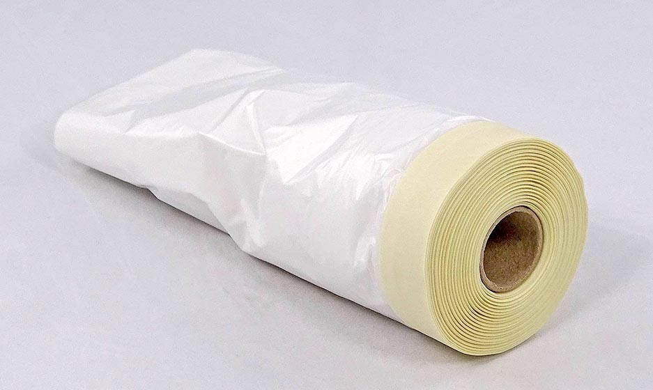 A-087/PL PROTECTOR PLÁSTICO + CINTA KREPP 20M