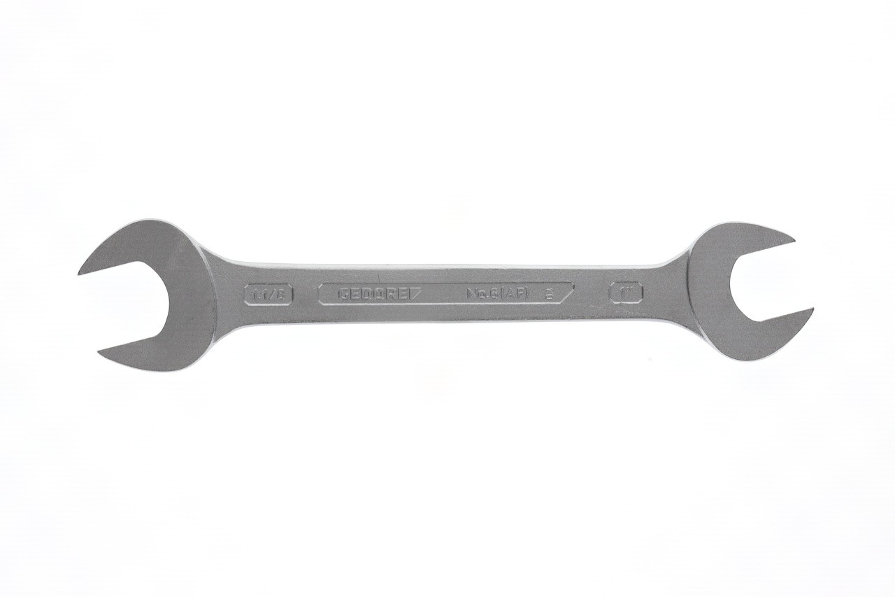 6 1X1.1/8AF Llave de boca doble 1x1.1/8"