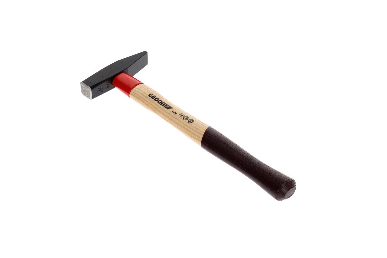 600 E-200 Martillo de herrero ROTBAND-PLUS con mango de fresno 200 g