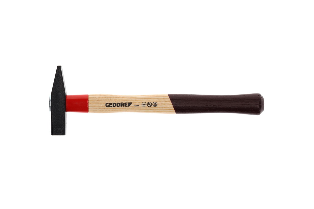 600 E-200 Martillo de herrero ROTBAND-PLUS con mango de fresno 200 g