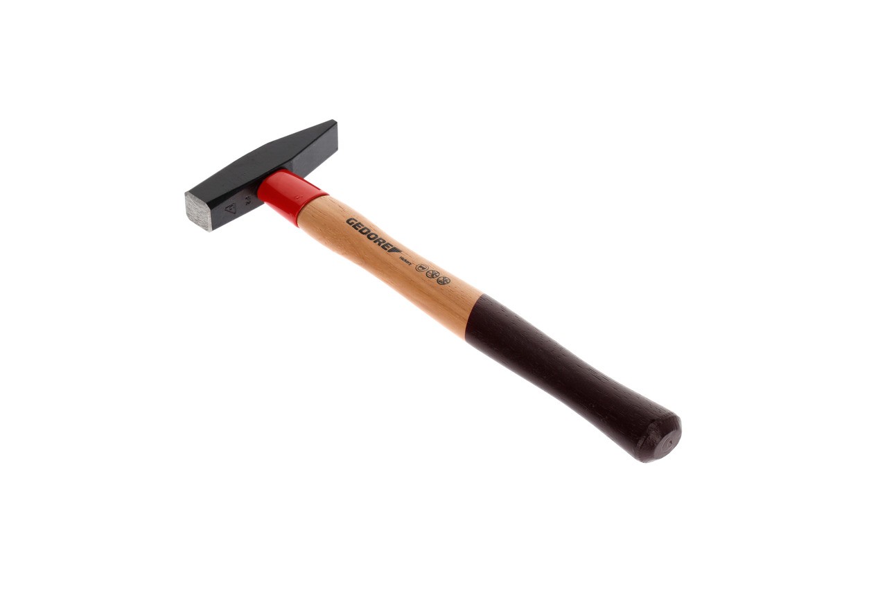 600 H-200 Martillo de herrero ROTBAND-PLUS con mango de nogal americano 200 g