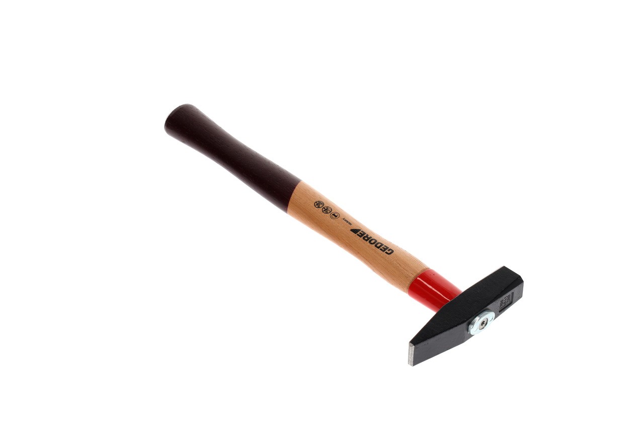 600 H-200 Martillo de herrero ROTBAND-PLUS con mango de nogal americano 200 g