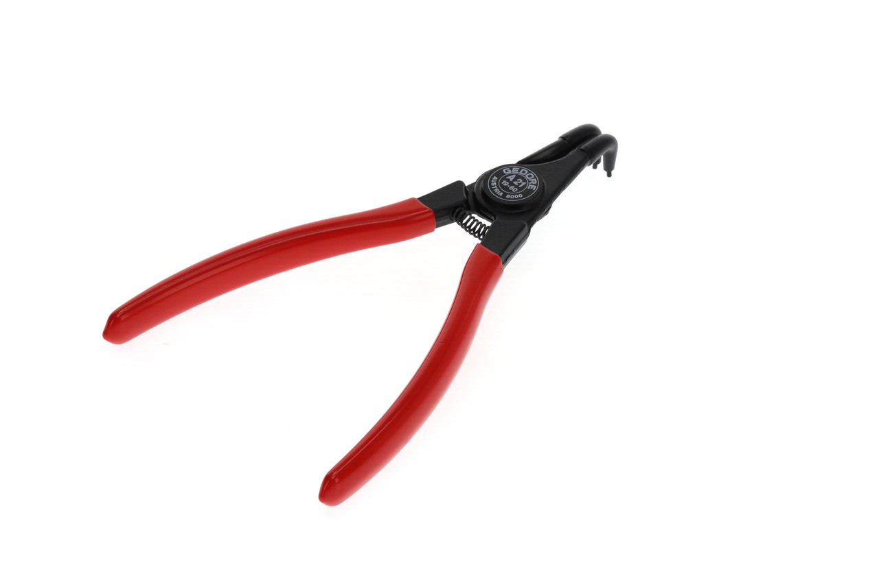 8000 A 21 Alicates de montaje para anillos de seguridad exteriores acodados 19-60mm