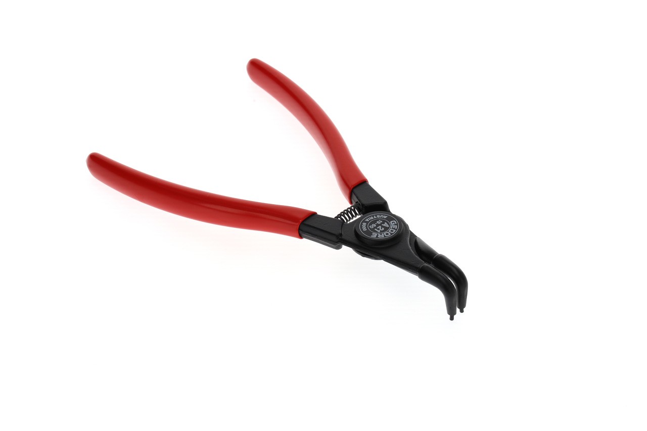 8000 A 21 Alicates de montaje para anillos de seguridad exteriores acodados 19-60mm