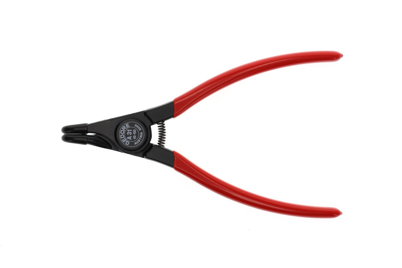 8000 A 31 Alicates de montaje para anillos de seguridad exteriores acodados 40-100mm