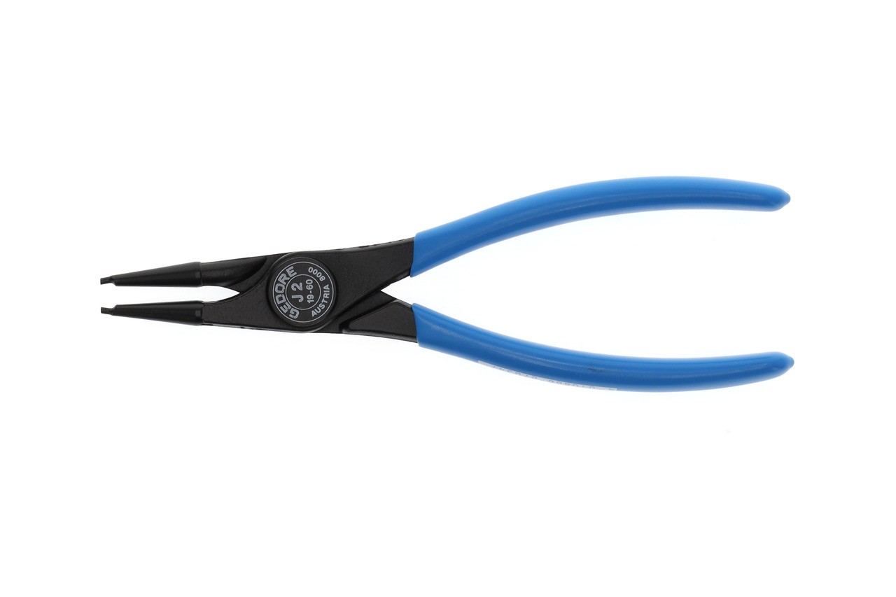 8000 J 2 Alicates de montaje para anillos de seguridad interiores rectos 19-60mm