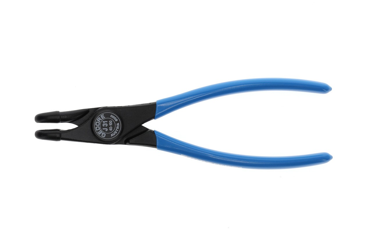 8000 J 31 Alicates de montaje para anillos de seguridad interiores acodados 40-100mm