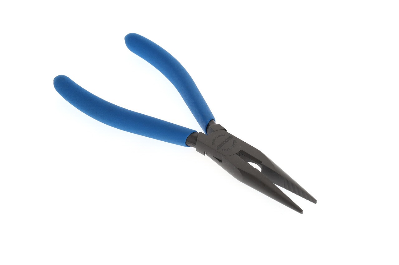 8132-160 TL Alicates de punta plana rectos 160 mm aislado por inmersión