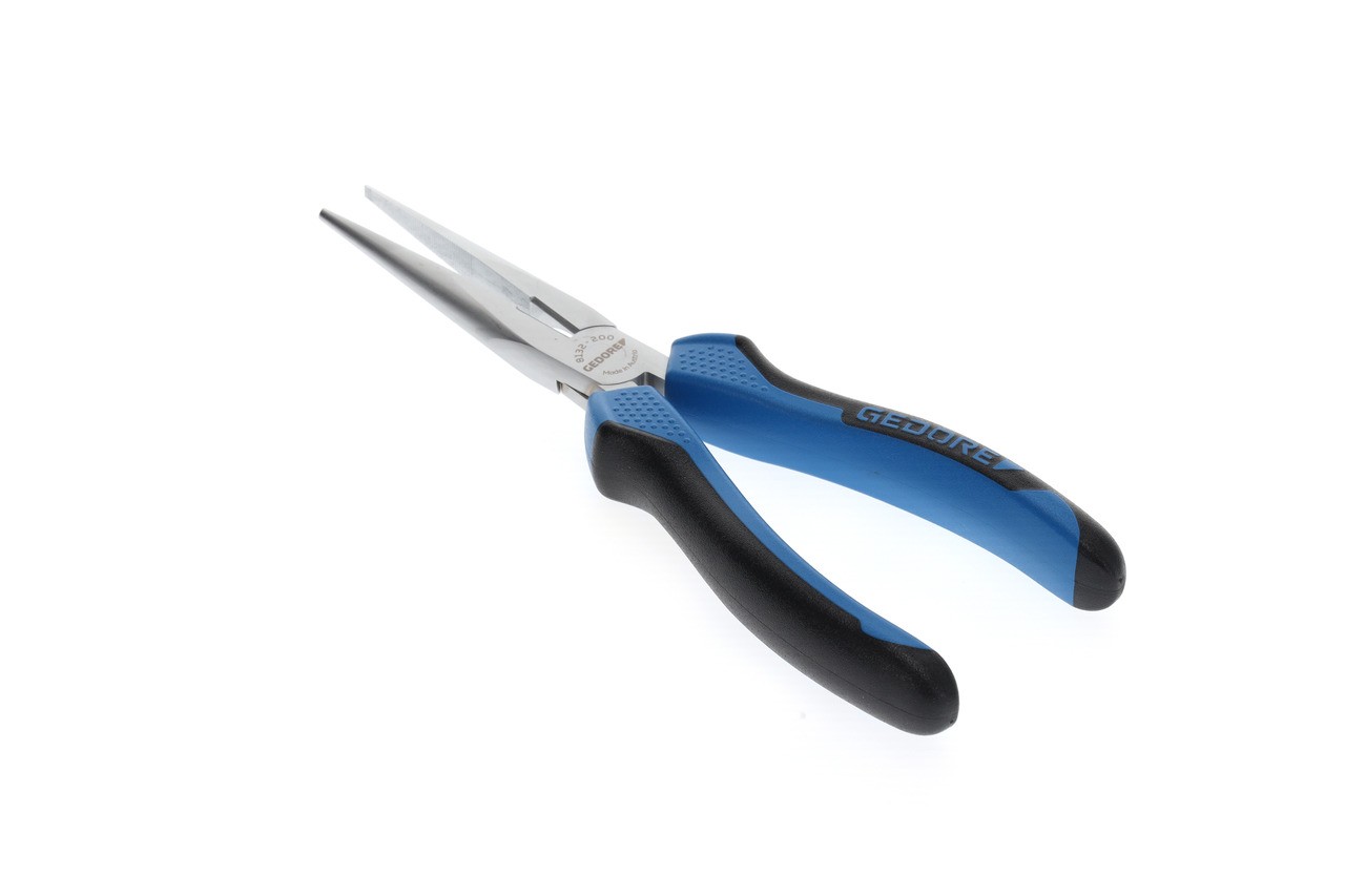 8132-200 JC Alicates de punta plana 200 mm 2K-Griff