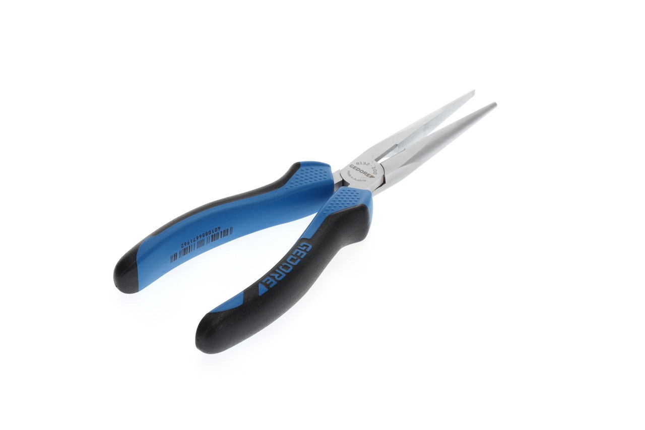 8132-200 JC Alicates de punta plana 200 mm 2K-Griff