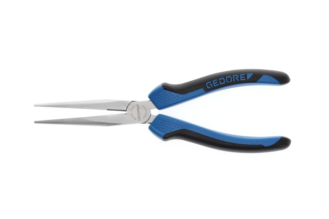 8132-200 JC Alicates de punta plana 200 mm 2K-Griff