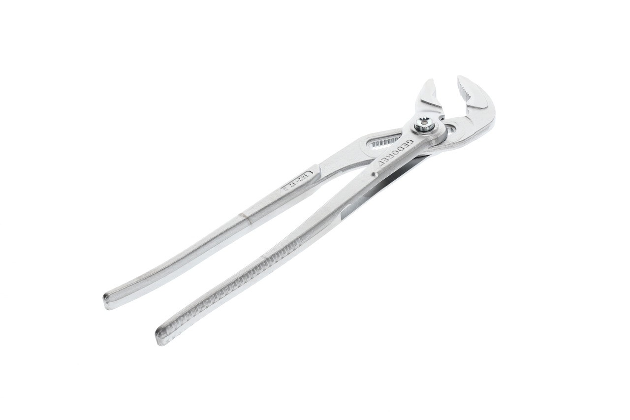 142 12 C Alicate universal 12" , ajustable 17 veces, estriado, cromado