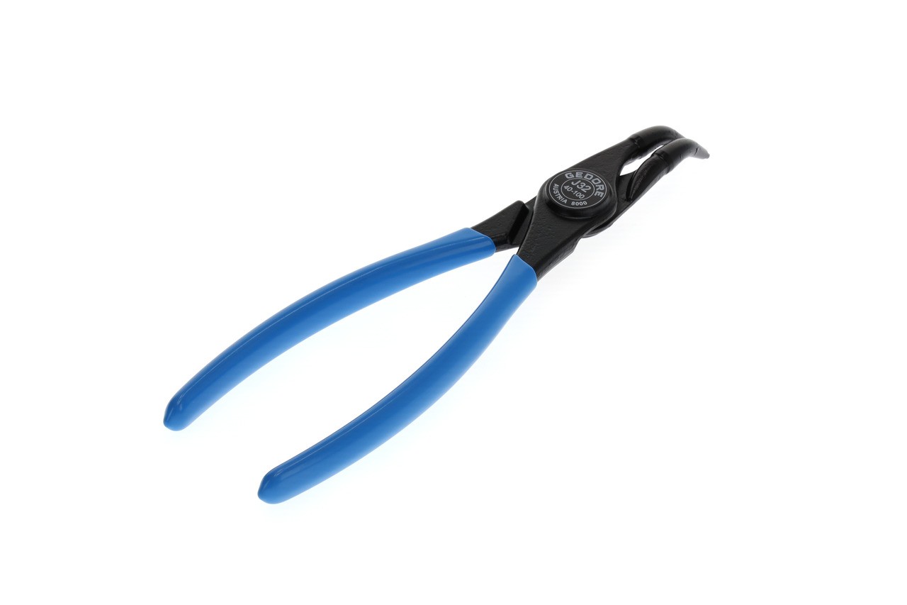 8000 J 32 Alicates de montaje para anillos de seguridad interiores acodados 40-100mm