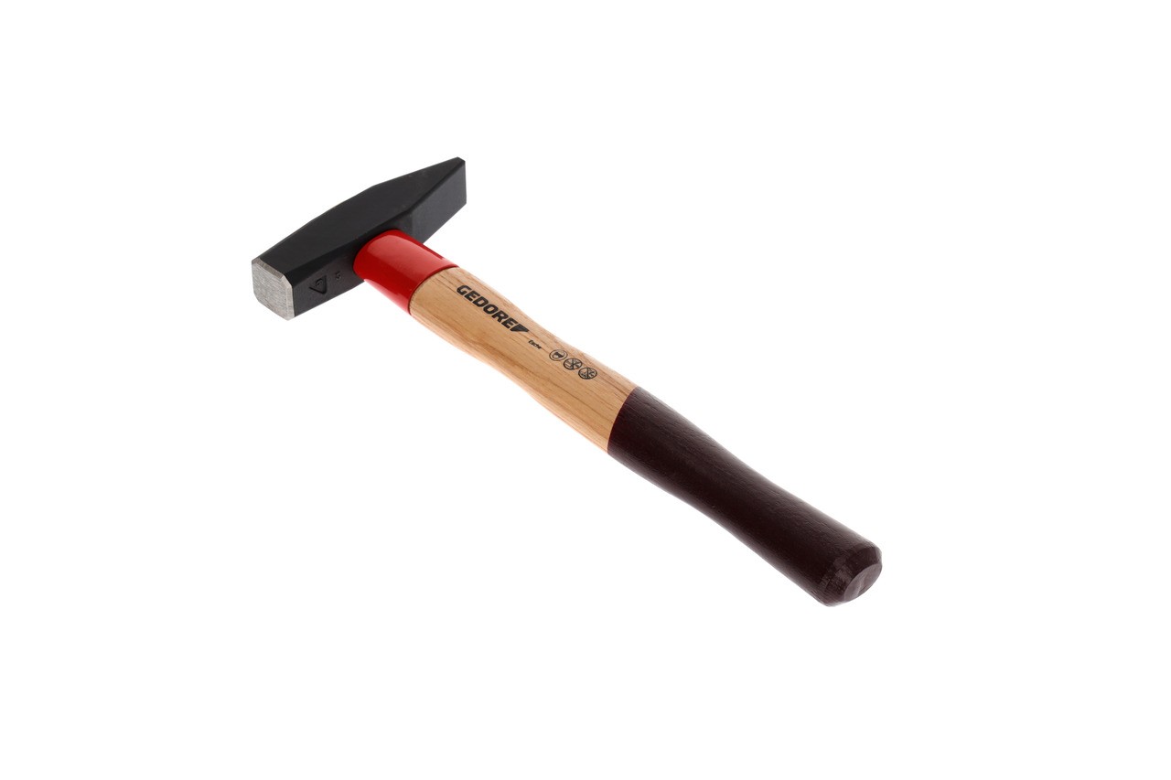 600 E-500 Martillo de herrero ROTBAND-PLUS con mango de fresno 500 g