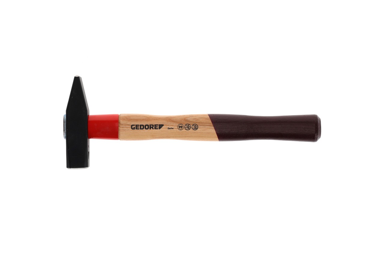 600 E-500 Martillo de herrero ROTBAND-PLUS con mango de fresno 500 g