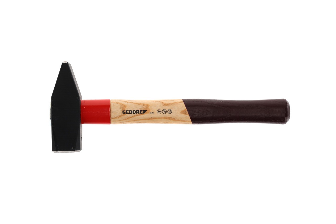 600 E-2000 Martillo de herrero ROTBAND-PLUS con mango de fresno 2 kg