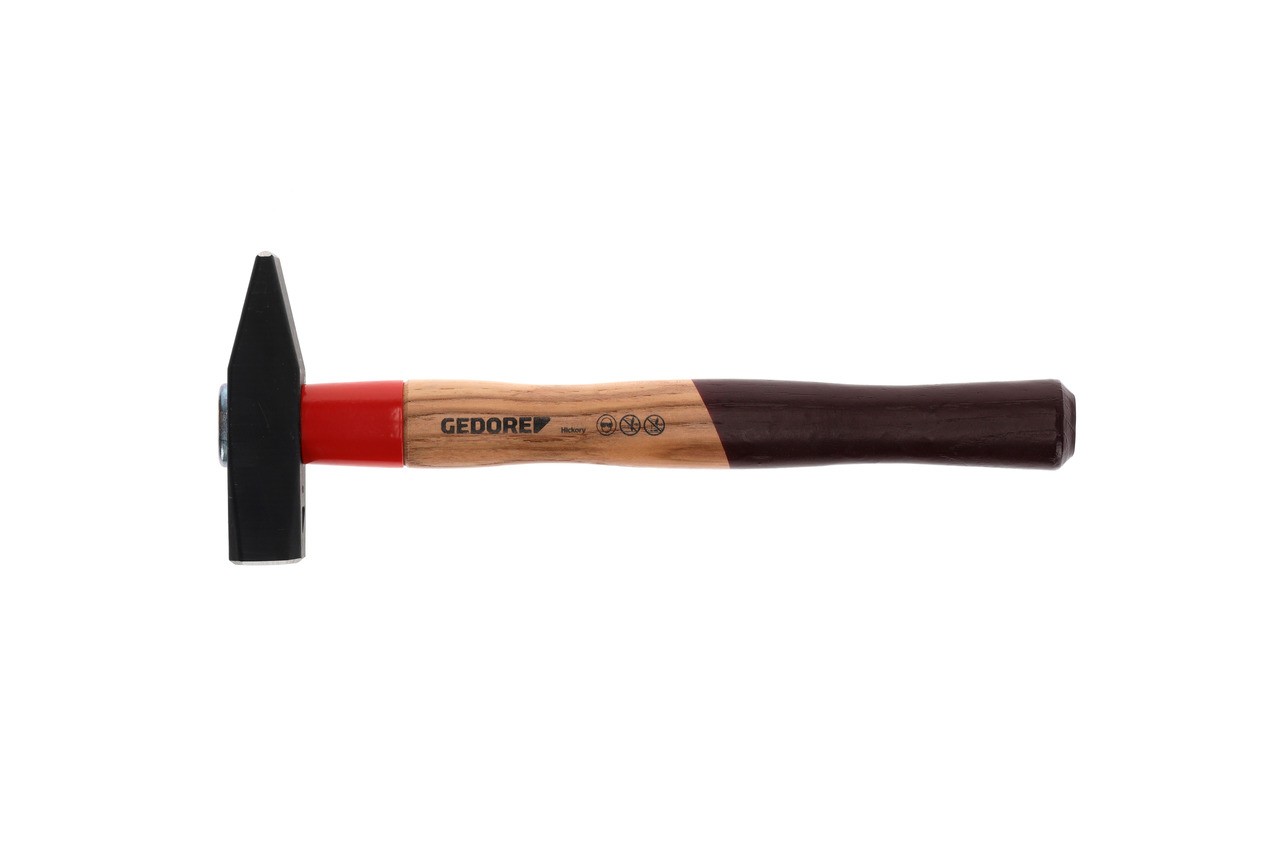 600 H-500 Martillo de herrero ROTBAND-PLUS con mango de nogal americano 500 g