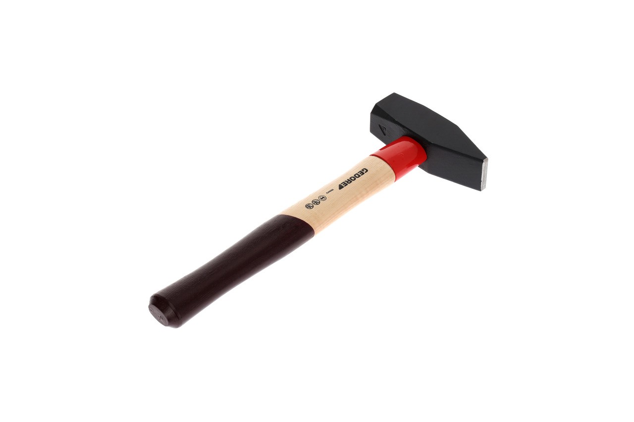 600 H-1500 Martillo de herrero ROTBAND-PLUS con mango de nogal americano 1500 g