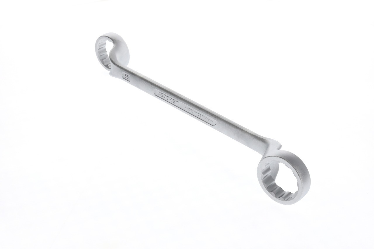 2 55X60 Llave de anillo doble, UD-Profil 55x60 mm