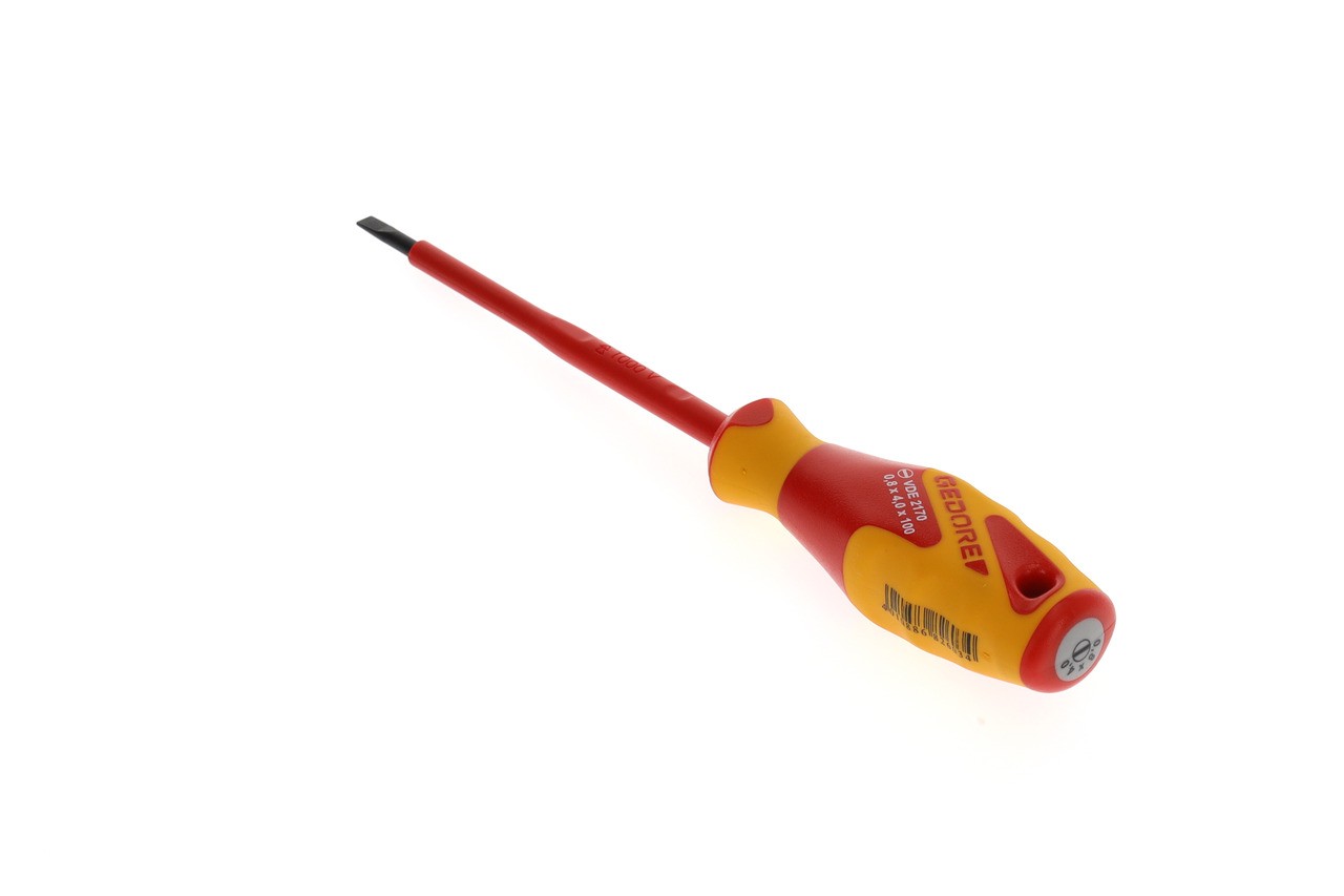 VDE 2170 4 Destornillador VDE ranurado 4 mm