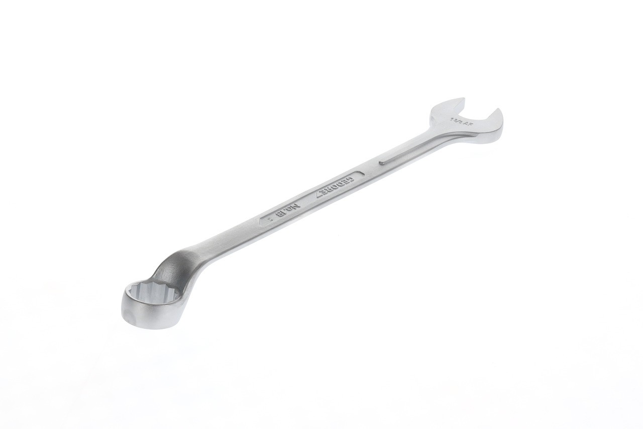 1 B 1.3/8AF Llave combinada de anillo y boca de 12 caras 1.3/8"