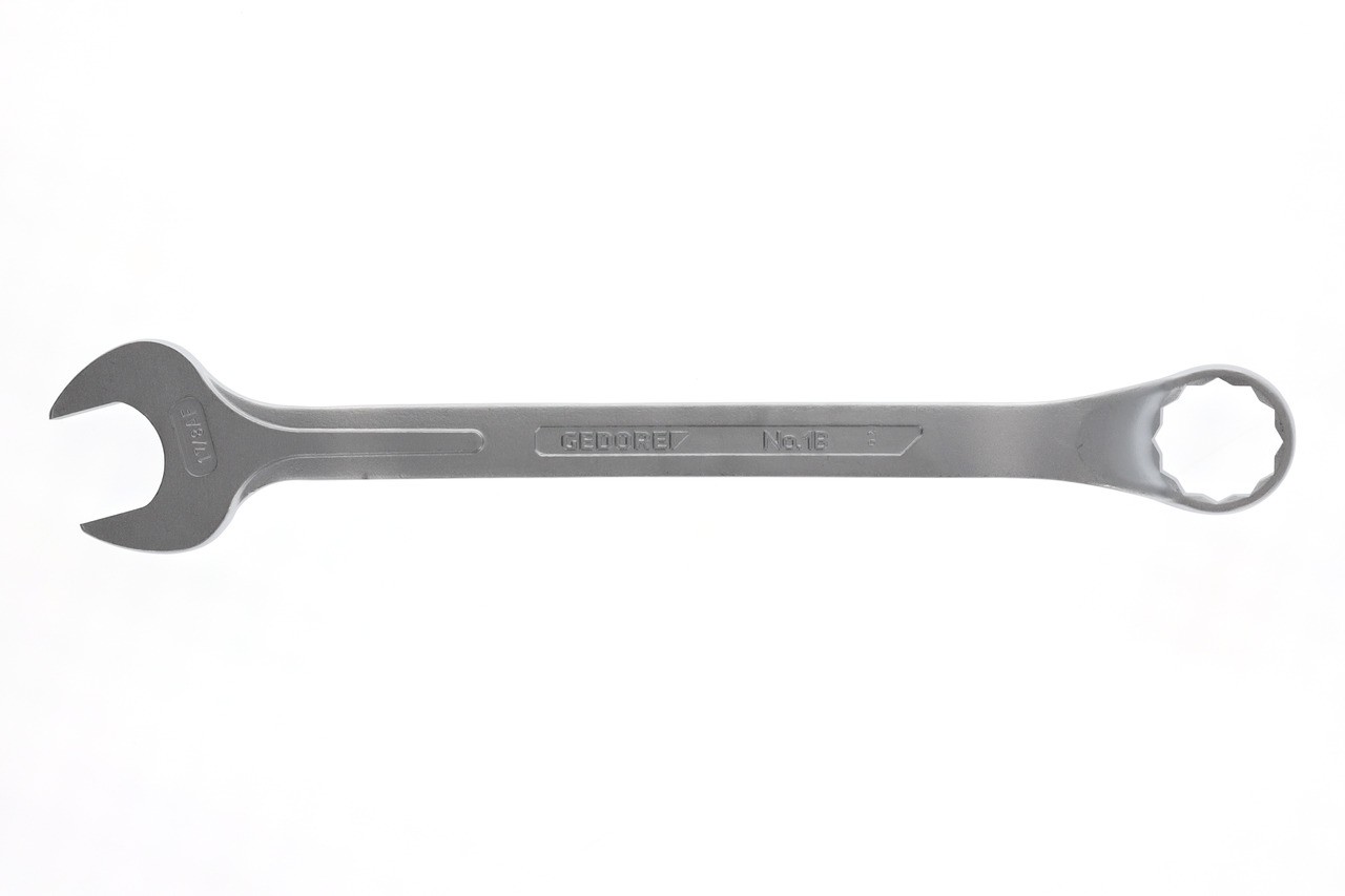 1 B 1.7/8AF Llave combinada de anillo y boca de 12 caras 1.7/8"