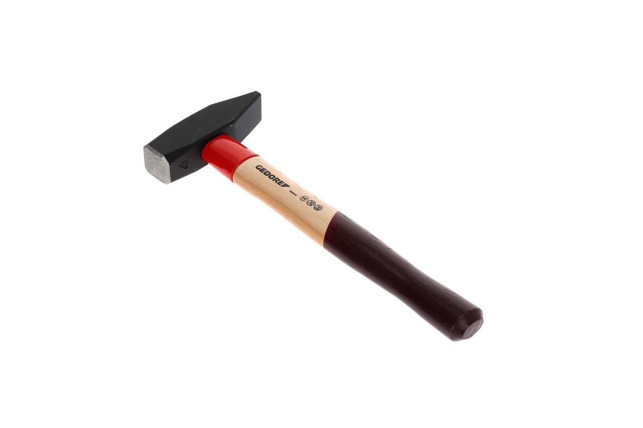 600 H-1000 Martillo de herrero ROTBAND-PLUS con mango de nogal americano 1000 g