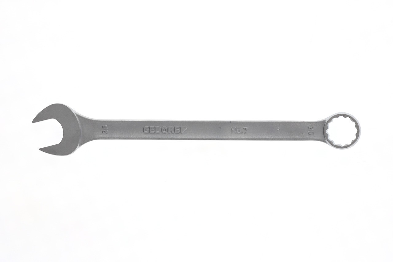7 36 Llave combinada de anillo y boca, perfil UD 36 mm