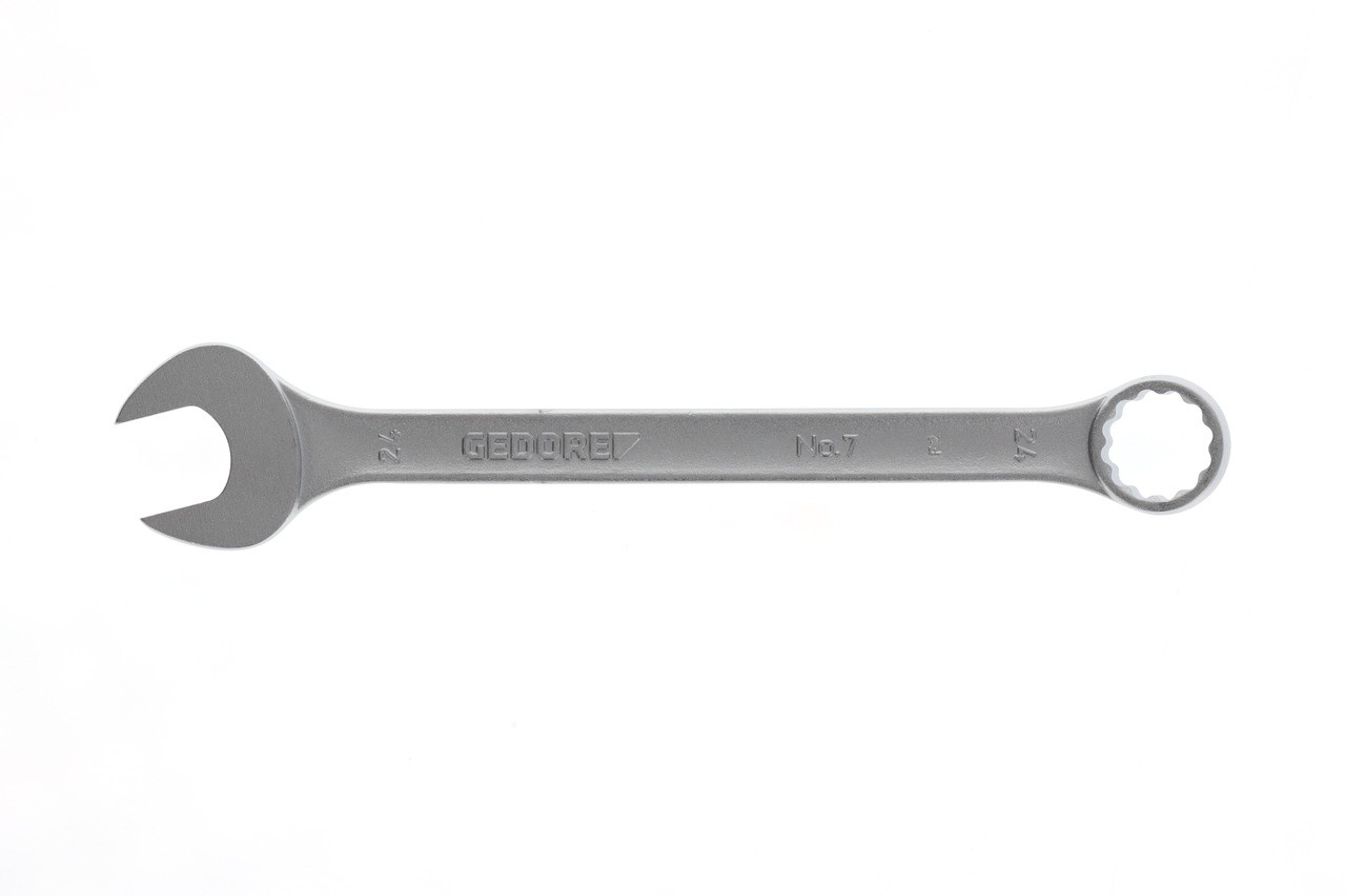 7 24 Llave combinada de anillo y boca, perfil UD 24 mm