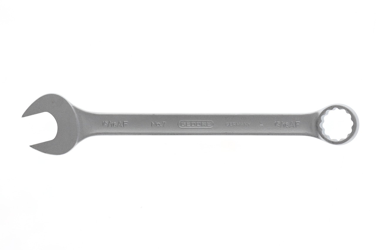 7 15/16AF Llave combinada de anillo y boca, perfil UD 15/16"