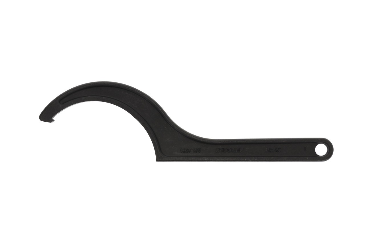 40 180-195 Llave de gancho, DIN 1810 Forma A 180-195 mm