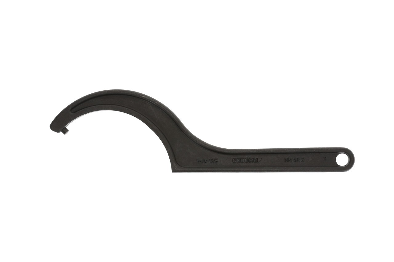 40 Z 180-195 Llave de gancho, DIN 1810 Forma B 180-195 mm