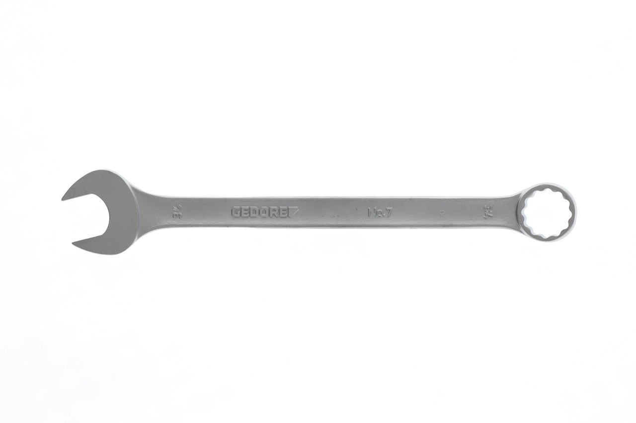 7 34 Llave combinada de anillo y boca, perfil UD 34 mm