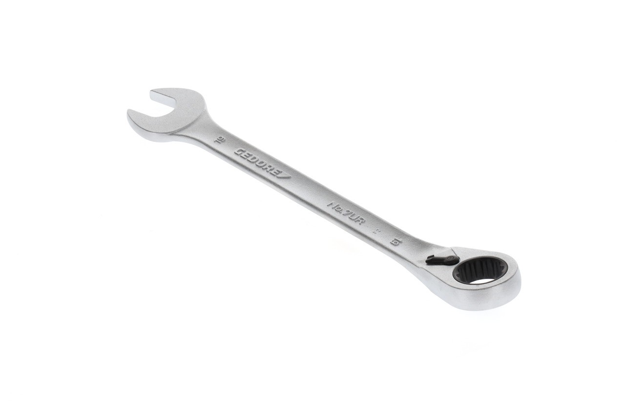 7 UR 19 Llave de boca con carraca anular, reversible UD 19 mm