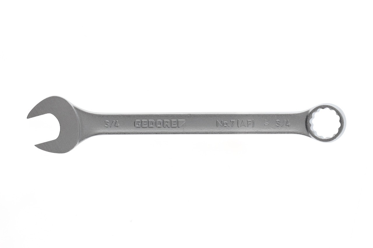 7 3/4AF Llave combinada de anillo y boca, perfil UD 3/4"