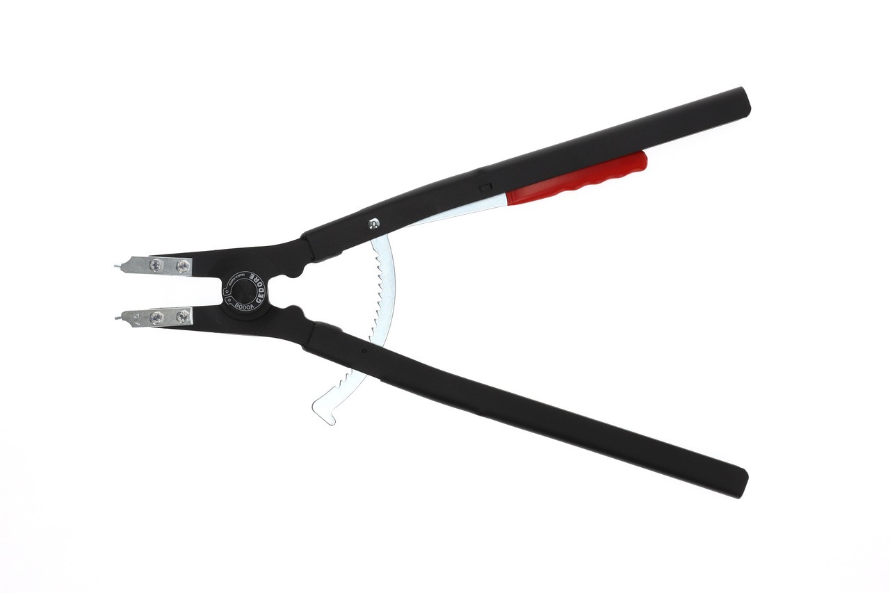 8000 A 5 Alicates de montaje para anillos de seguridad exteriores rectos 122-300mm