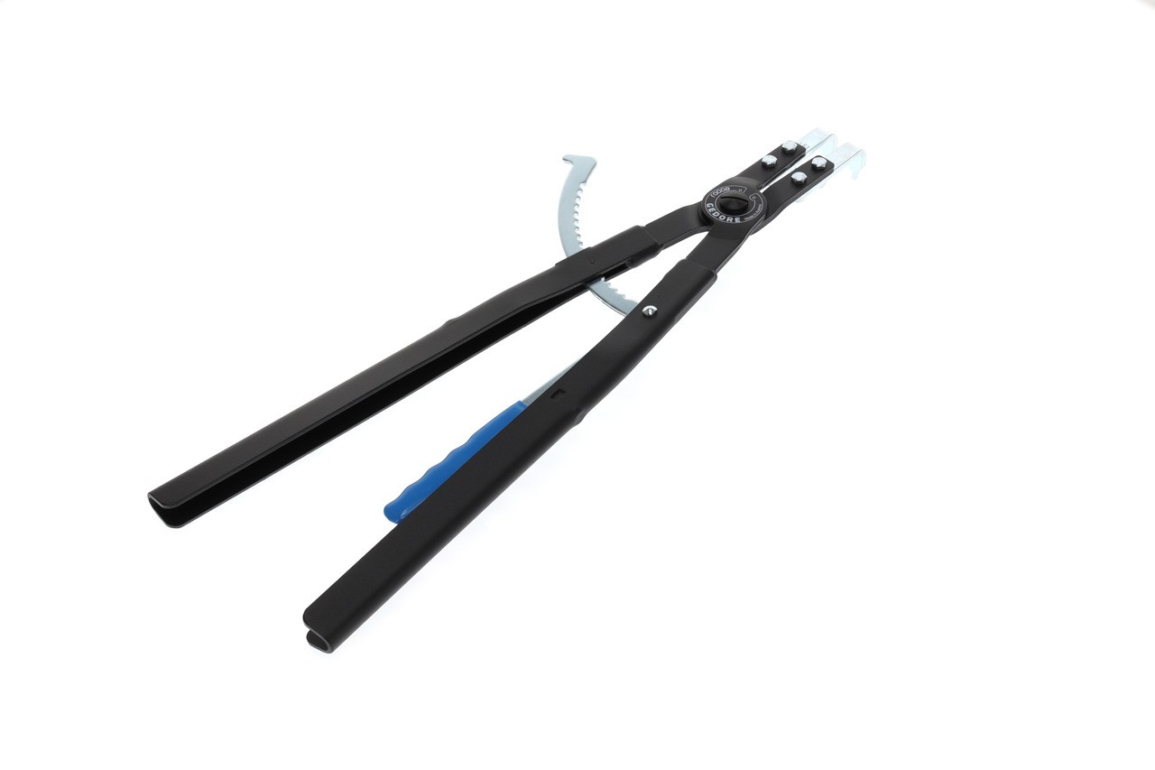 8000 J 61 Alicate para anillos de retención internos acodado 252-400mm