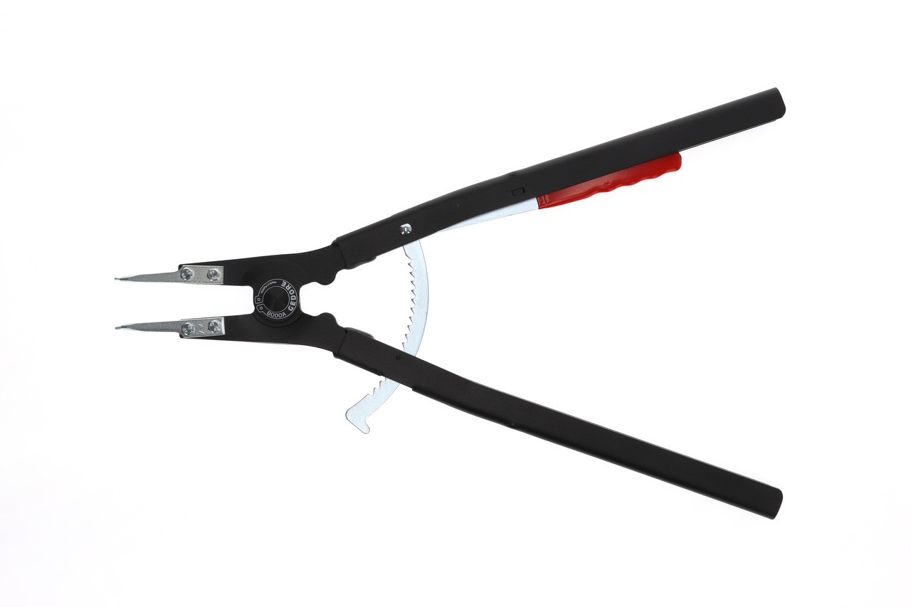 8000 A 4 EL Alicates de montaje para anillos de seguridad exteriores rectos 85-140mm