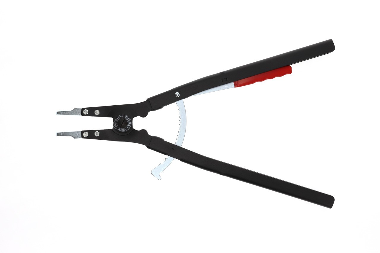 8000 A 41 EL Alicates de montaje para anillos de seguridad exteriores acodados 85-140mm