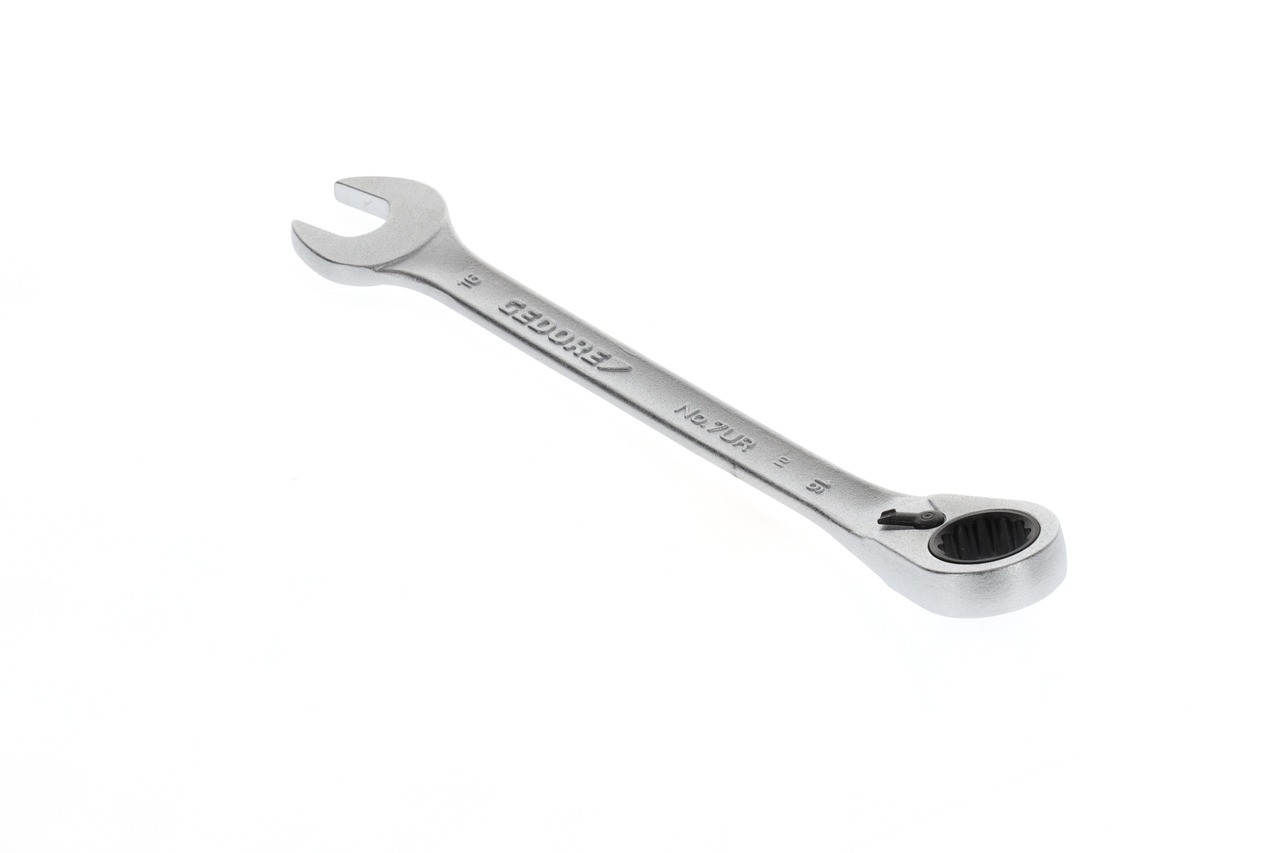 7 UR 16 Llave de boca con carraca anular, reversible UD 16 mm