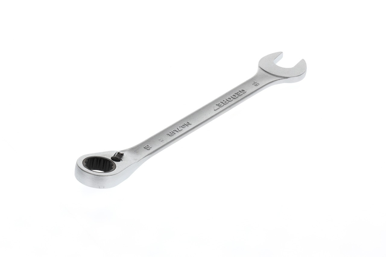 7 UR 18 Llave de boca con carraca anular, reversible UD 18 mm