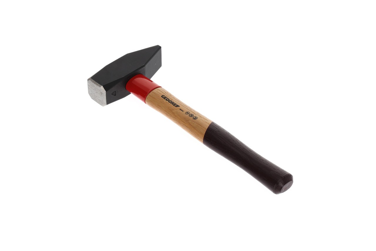 600 H-2000 Martillo de herrero ROTBAND-PLUS con mango de nogal americano 2 kg