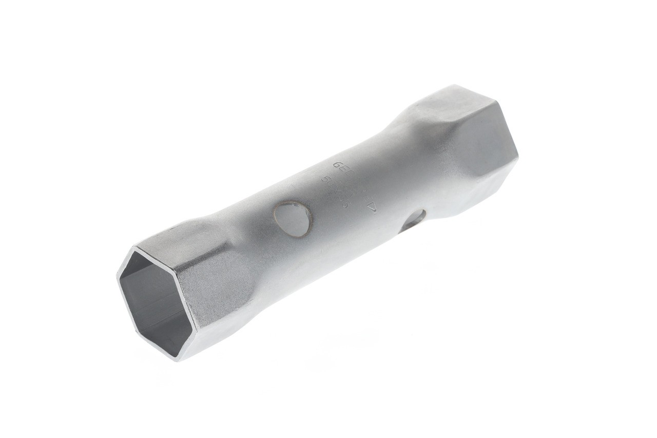 26 R 50X55 Llave de enchufe doble, con vástago hueco, 6 caras 50x55 mm