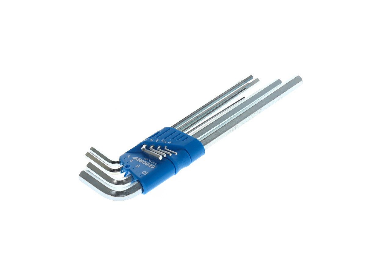 H 42 EL-88 Juego de destornilladores angulares largos en soporte, 8 piezas mm