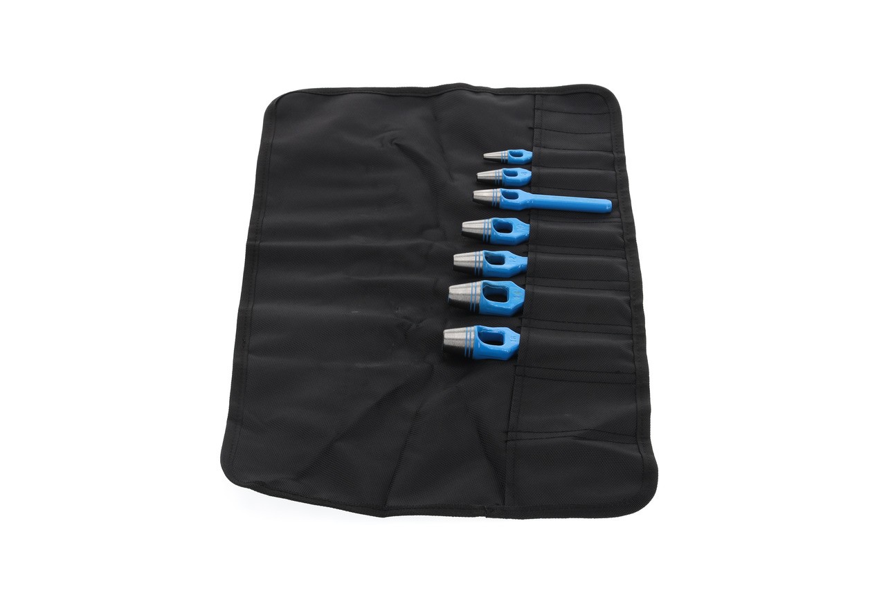 570307 Juego de cinceles de anilla, 7 piezas 4-16 mm