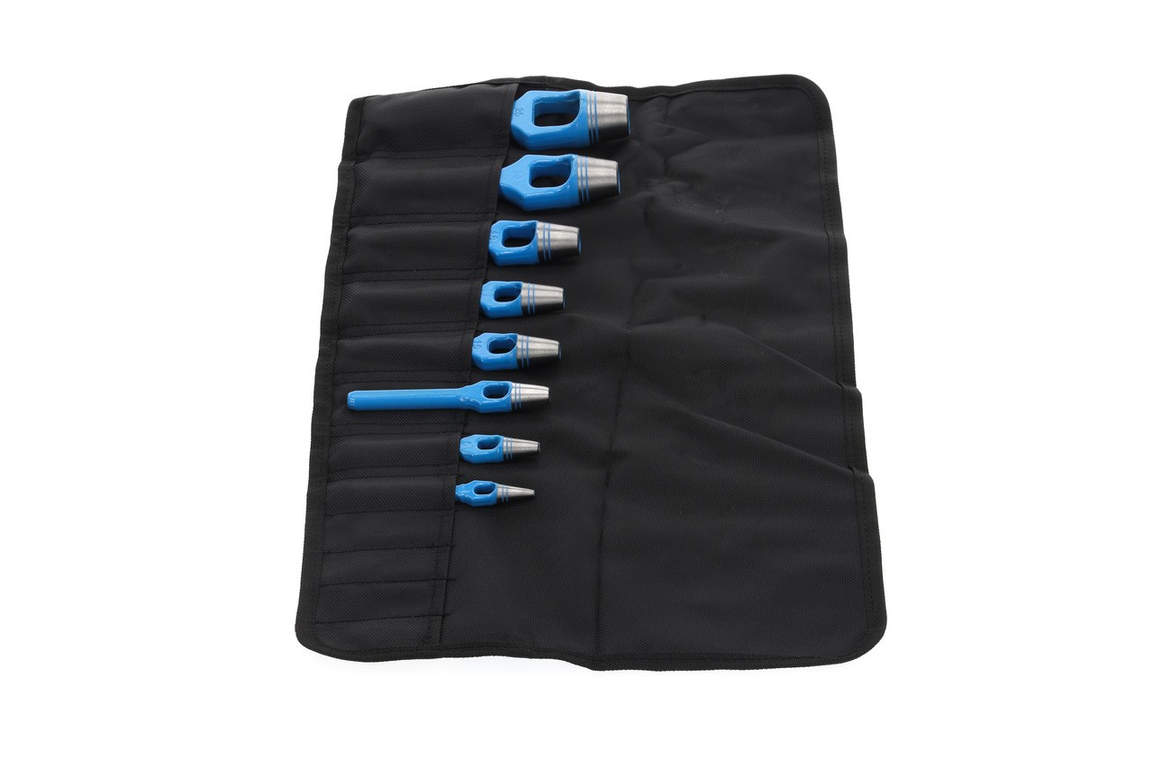 570304 Juego de cinceles de anilla, 8 piezas 3-25 mm