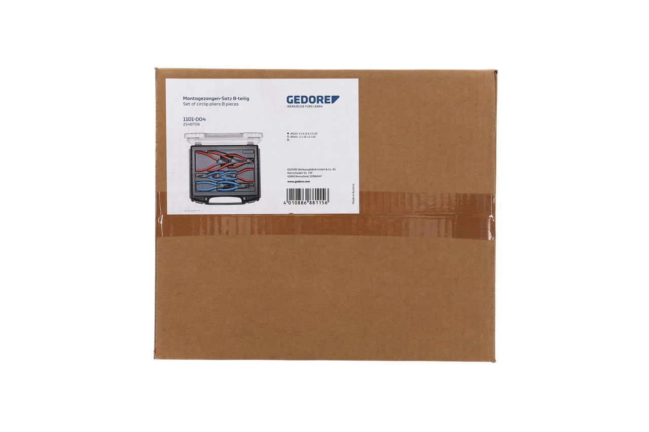 1101-004 Juego de alicates de montaje 8 -piezas en i-BOXX 72